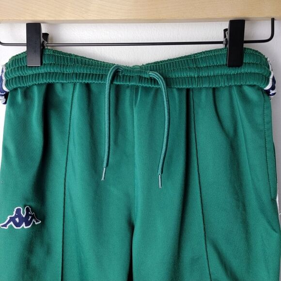 Kappa Green & Navy 222 Banda Track Pants Size Medium - Picture 8 of 11
